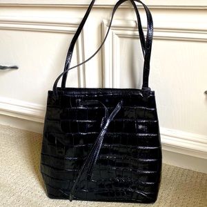 Monsac Leather Drawsac Leather Purse